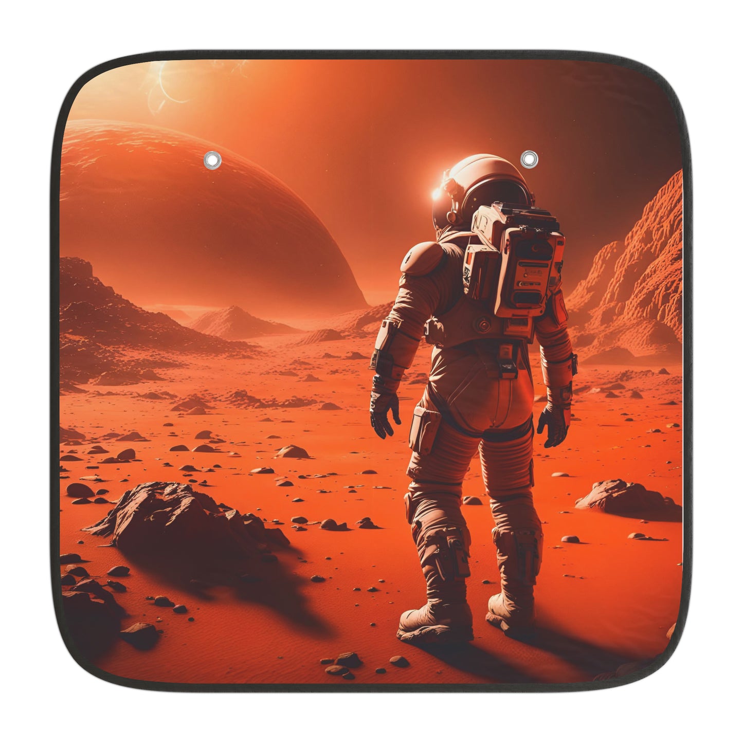 Mars Mission Car Sun Shades
