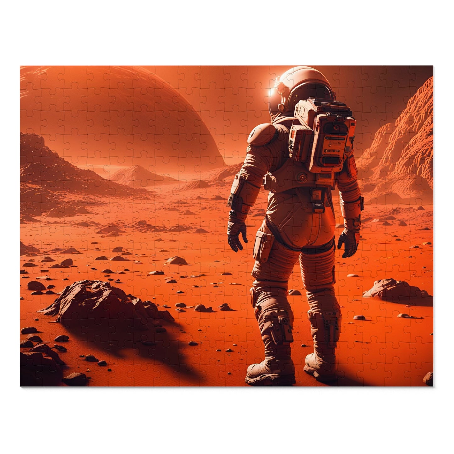 Mars Mission Jigsaw Puzzle (30, 110, 252, 500,1000-Piece)