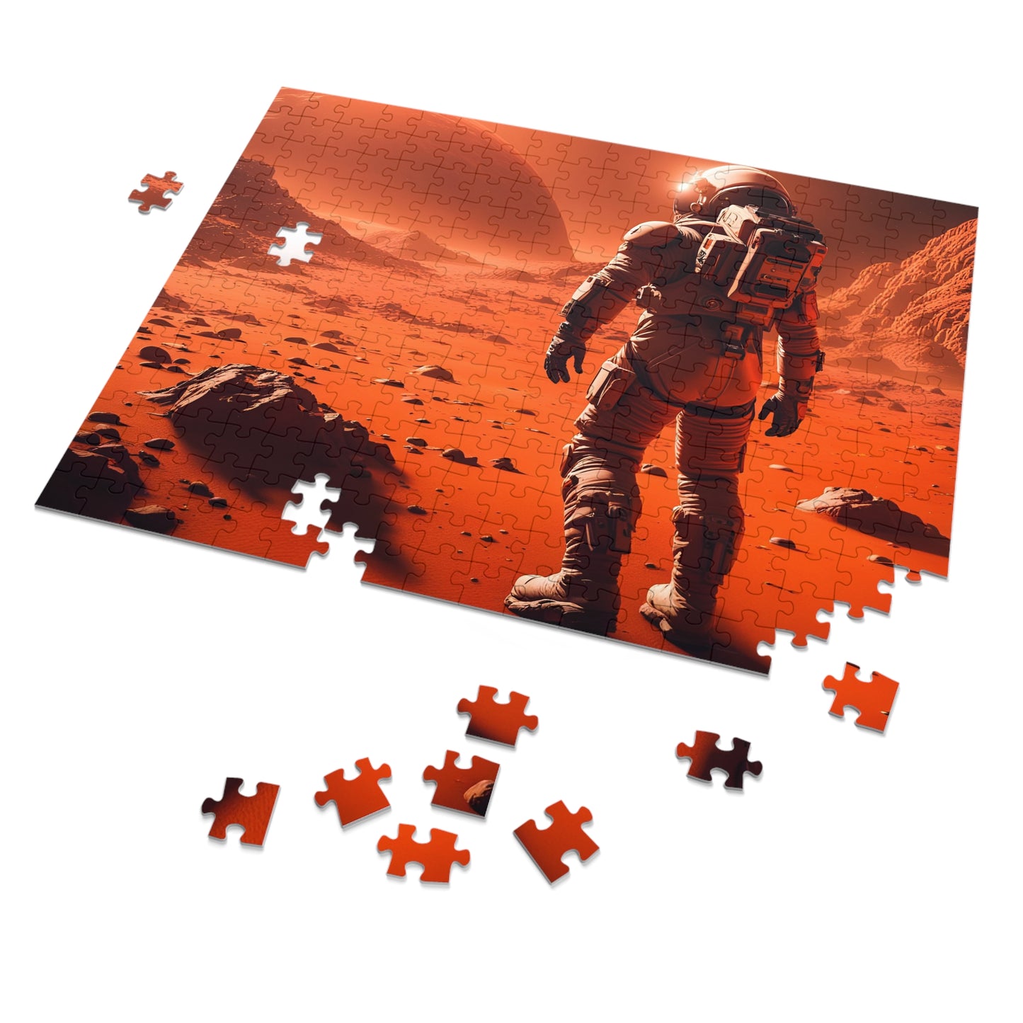 Mars Mission Jigsaw Puzzle (30, 110, 252, 500,1000-Piece)