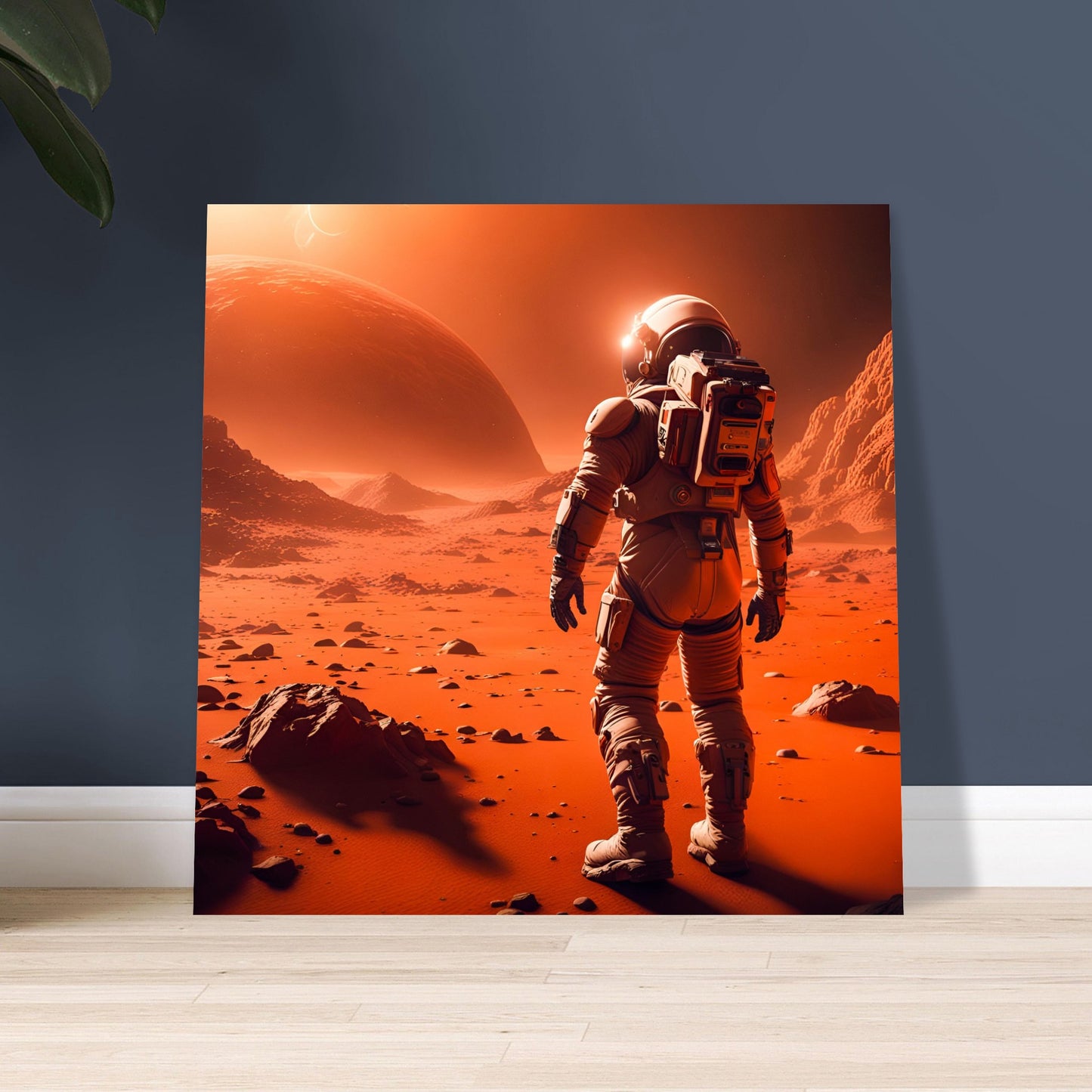 Mars Mission-Aluminum Print