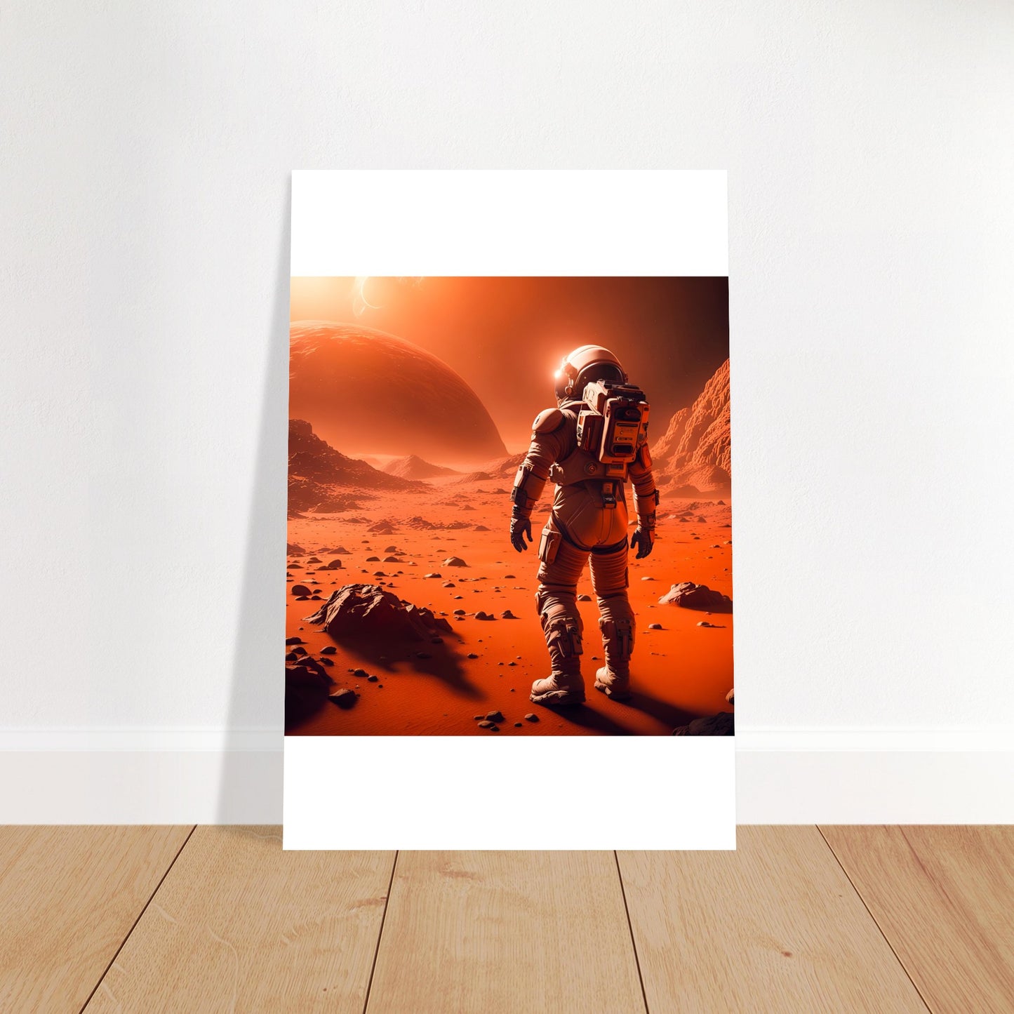 Mars Mission Premium Matte Paper Poster