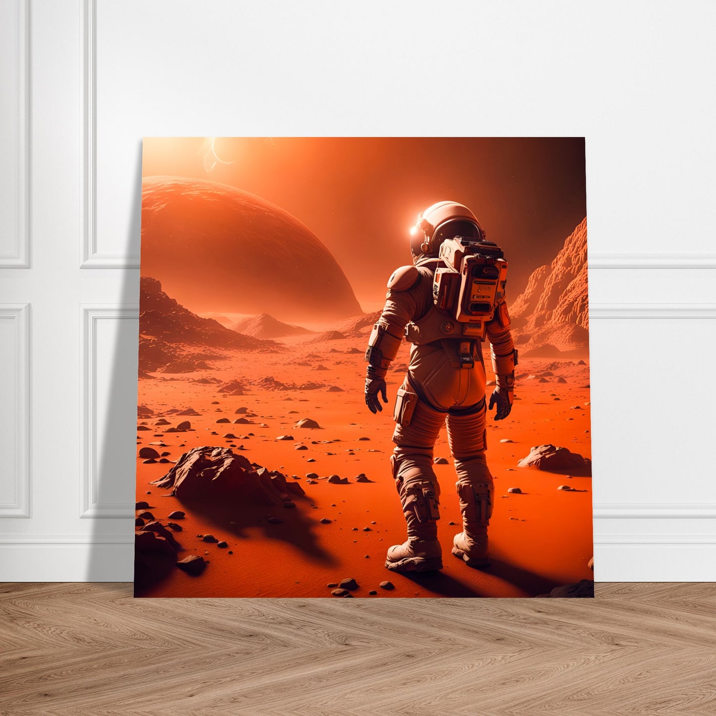 Mars Mission Premium Matte Paper Poster