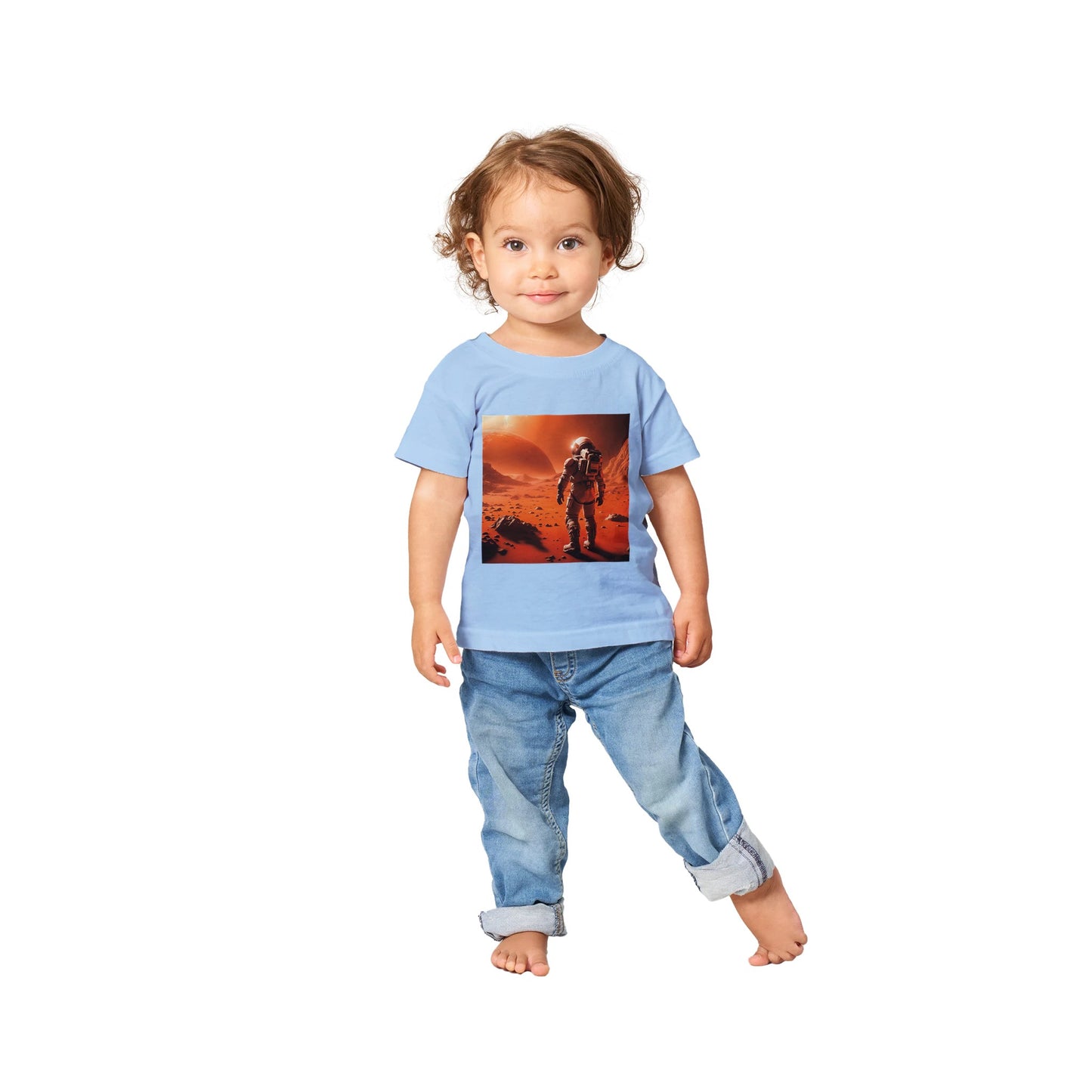 Mars Mission Classic Baby Crewneck T-shirt