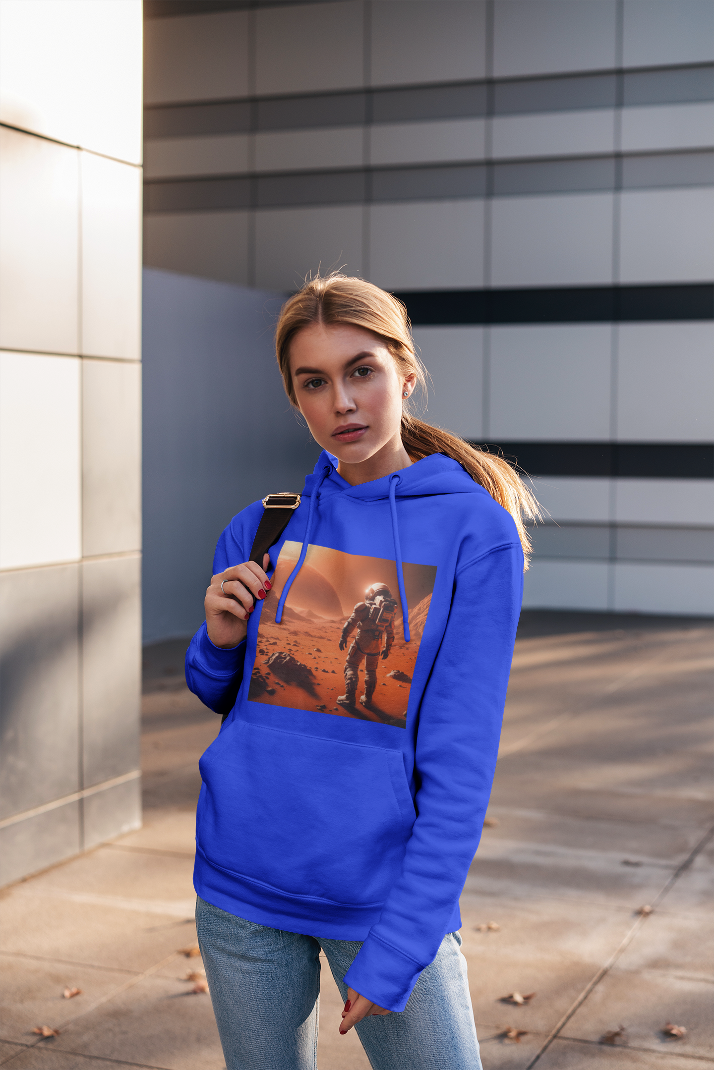 Mars Mission Premium Unisex Pullover Hoodie