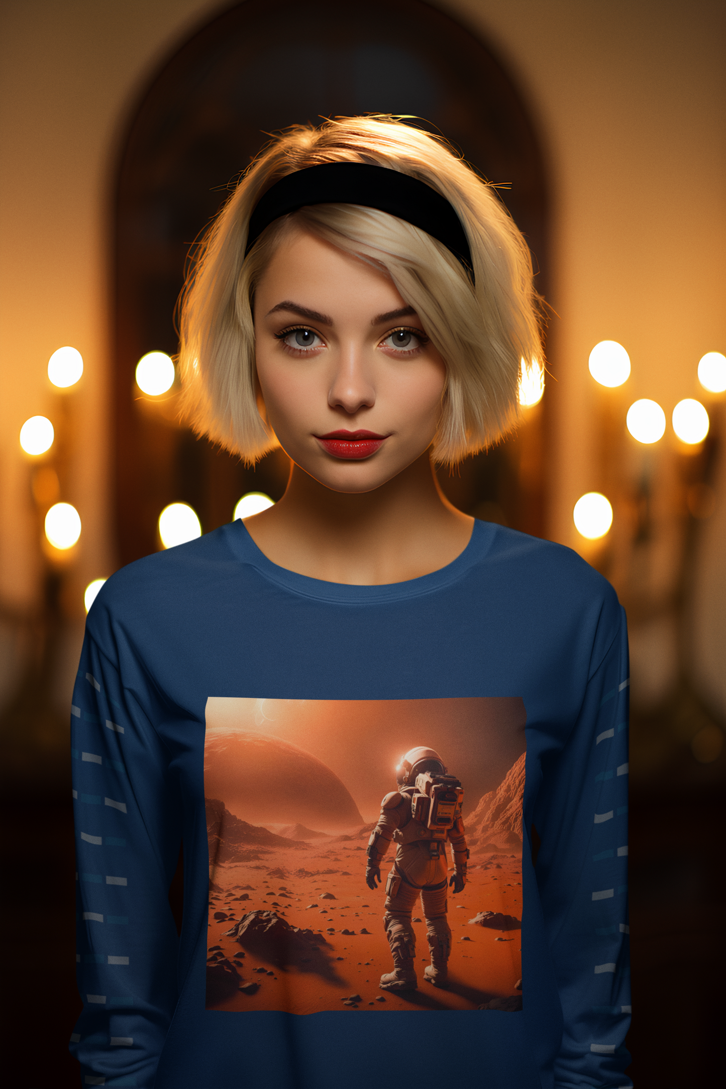 Mars Mission Premium Unisex Longsleeve T-shirt