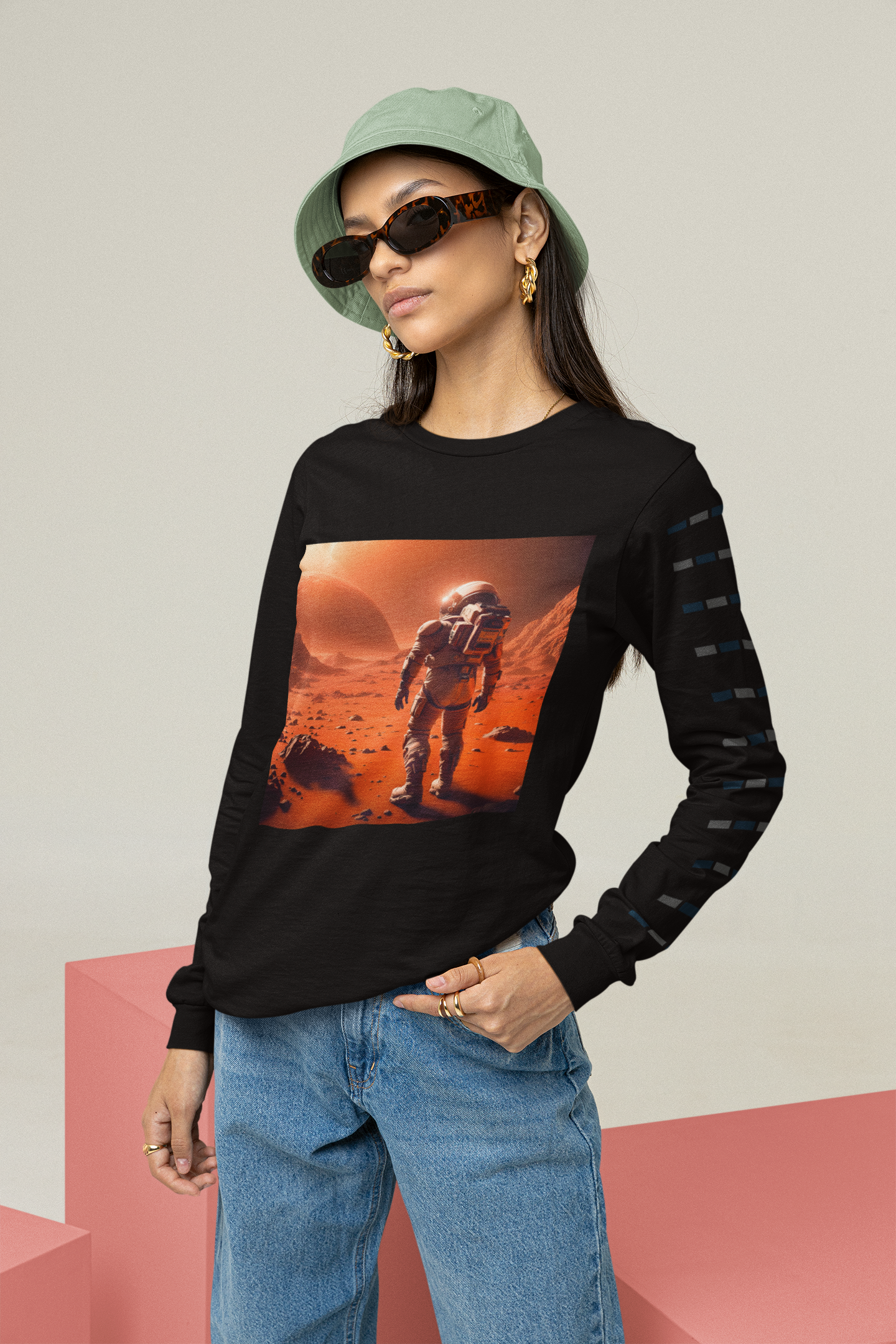 Mars Mission-Premium Unisex Long-sleeve T-shirt