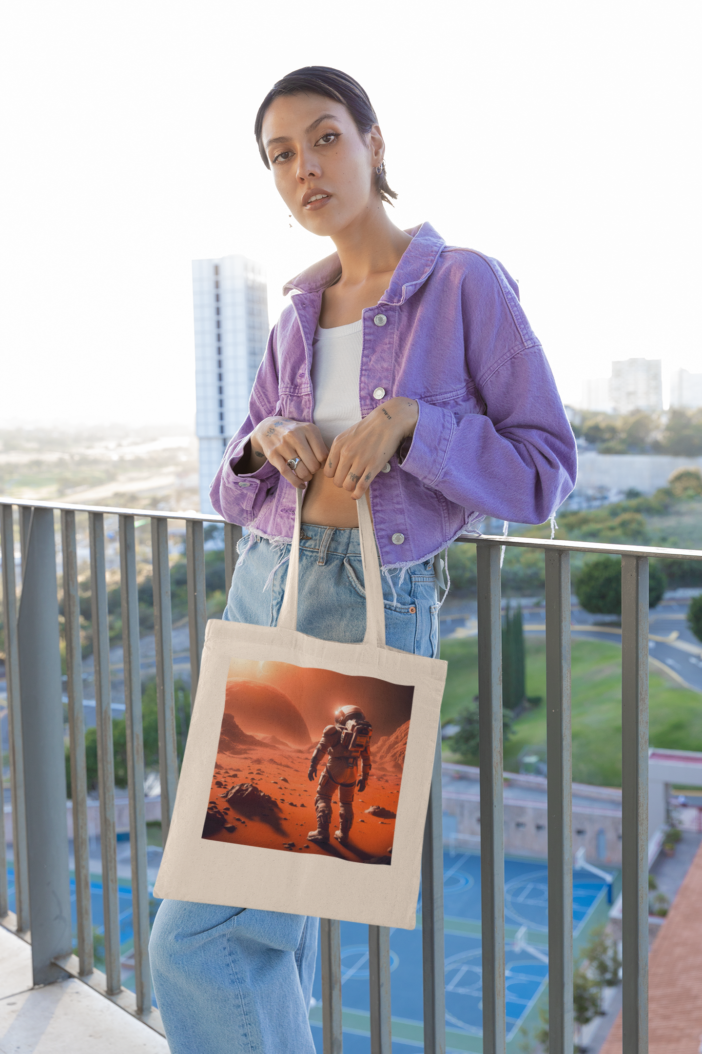 Mars Mission-Premium Tote Bag